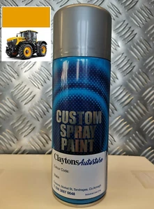 JCB GELB RAL 1007 Traktor Emaille Sprühlack Aerosol 400 ml - Bild 1 von 4