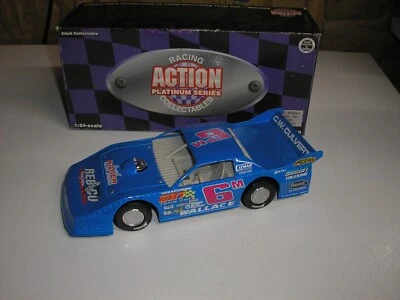 1/24 Action Platinum #6M Wendell Wallace 1997 Outlaw Ford último modelo coche de tierra Foto 1 de 4