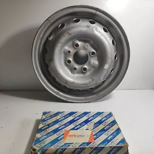 RUOTA IN FERRO 14'' FIAT 124 SPECIAL ORIGINALE 4196755 - Imagen 1 de 4