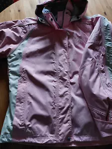 Schöne Jacke Skijacke Damen L (42/44) rosa/weiß - Bild 1 von 4