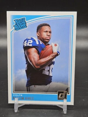 2018 Donruss Rated Rookie - Nyheim Hines - 327 - Indianapolis Colts - Image 1 of 2