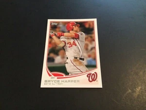 2013 Topps Bryce Harper Rookie of The Year # 369 Washington Nationals - Picture 1 of 2