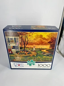 Charles Wysocki Supper Call 1000 Pieces Puzzle CG) - Picture 1 of 2