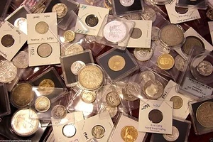 USA World Foreign Coin Estate Sale Silver Bar Proof Currency Key Date Error Lot - Bild 1 von 11