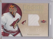 2005-06 Ultra Rookie Uniformity Jerseys #RUDL David Leneveu     *S5833