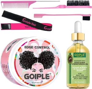 Edge Control Wax Strong Hold Non Greasy Edge Control Hair Styling Gel Free shipp - Picture 1 of 8