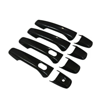 For 2011-2019 Ford Explorer & 2011-2014 Ford Edge Door Handle Covers Gloss Black Foto 1 de 4