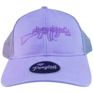 CSM Womens Ponytail Hat - Lavender - Picture 1 of 3