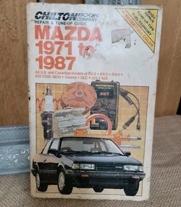 Guía de reparación y puesta a punto Chilton Mazda 1971 a 1987 - Usado e intacto - Imagen 1 de 2
