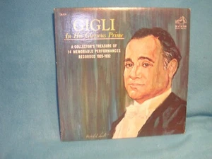 Gigli In His Glorious Prime, A Collectors Treasure of 14 Memorable Performances - Picture 1 of 2
