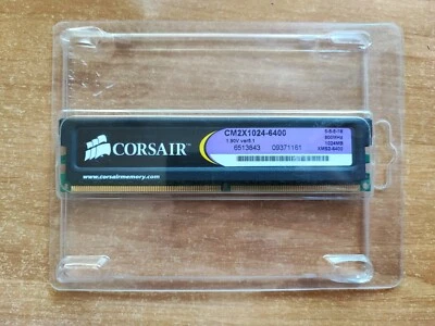 Corsair CM2X1024-6400 XMS2 1 GB (1x1GB) DDR2 800 MHz CL5 1.90V ver5.2 - Immagine 1 di 3