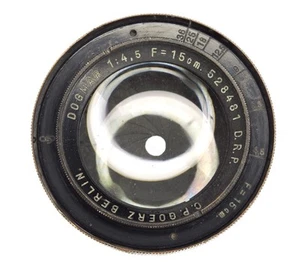 Goerz 15cm f4.5 Dogmar Barrel Lens #528481 - Picture 1 of 9