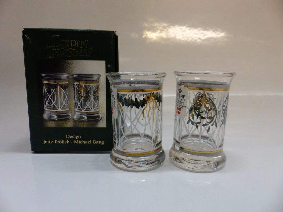 Holmegaard Schnapsglas 2er Set / Schnapsglasset  2000  Neuware, OVP - Bild 1 von 1