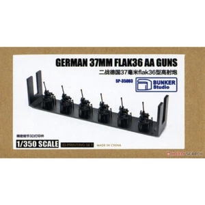 Bunker Studio SP35003 1/350 German 37mm Flak36 AA Guns (Plastikmodell) - Bild 1 von 2