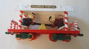 Animierter Zugwagen von New Bright - Eisbär Pumpwagen - Bild 1 von 4
