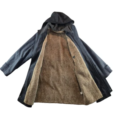 Paul Smith Men's 100% Wool Parka Jacket Sherpa Lined Size Medium Utility Mod - Image 1 of 4