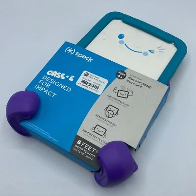 Speck Case-E Fits iPad Mini 4 (2019) Case for Kids Aquamarine Blue/Purple - Image 1 of 3