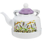  Emaille-Teekessel, Kche, dekorative Teekanne, Wasser-Kochtopf, Vintage-Stil,