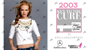 STELLA MCCARTNEY SAKS FIVE AVENUE SCHLÜSSEL ZUR HEILUNG TEE T-SHIRT NICOLE KIDMAN ~ S - Bild 1 von 24