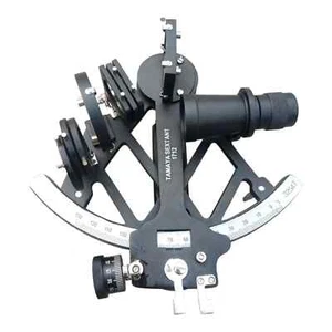 Sestante Nautico Tamaya 1712 Funzionante Sextant Marine 9" Nero Navigazione Regalo - Foto 1 di 7