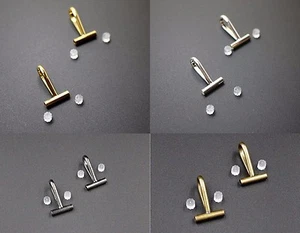 Brooch Pin Horizontal Converter to Necklace Pendant Slide 2 Pcs U Choose Color - Picture 1 of 15
