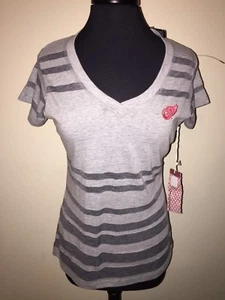 Detroit Red Wings Medium Antigua kurzärmliges Shirt neu mit Etikett weich Damen meliert NHL - Bild 1 von 8