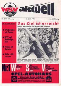 Fussball-Programmheft 71/72 Aufstieg Wuppertaler SV - B. Neunkirchen SA1 - Bild 1 von 1
