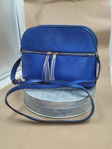 Dasein Royal Blue Cross Body Purse = - Picture 1 of 7