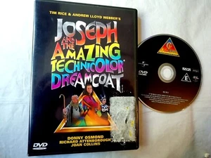 Joseph And The Amazing Dreamcoat DVD Musical Tim Rice Andrew Lloyd Webber Pal - Imagen 1 de 5