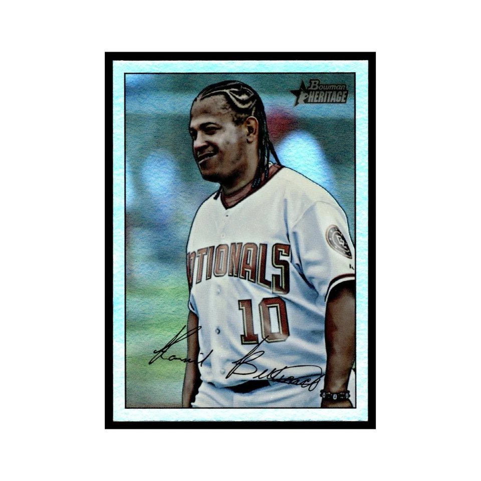Ronnie Belliard 2007 Bowman Heritage Foil #77 Washington Nationals NM - Image 1 of 3