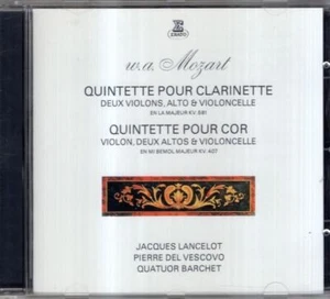 Mozart : Horn & Clarinet Quintets : Jacques Lancelot - Picture 1 of 2