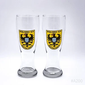 2x Police-S.V. München Szklanka do piwa pszennego Szklanka do piwa Szklanka do białego piwa 0,5 l - Zdjęcie 1 z 12