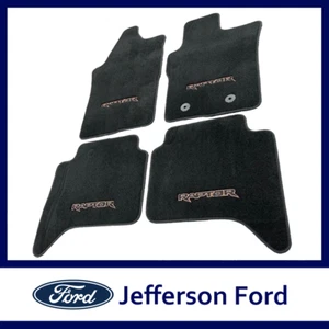 Genuine Ford Next-Gen Ranger Raptor Premium Carpet Mat Set Front & Rear - Picture 1 of 4