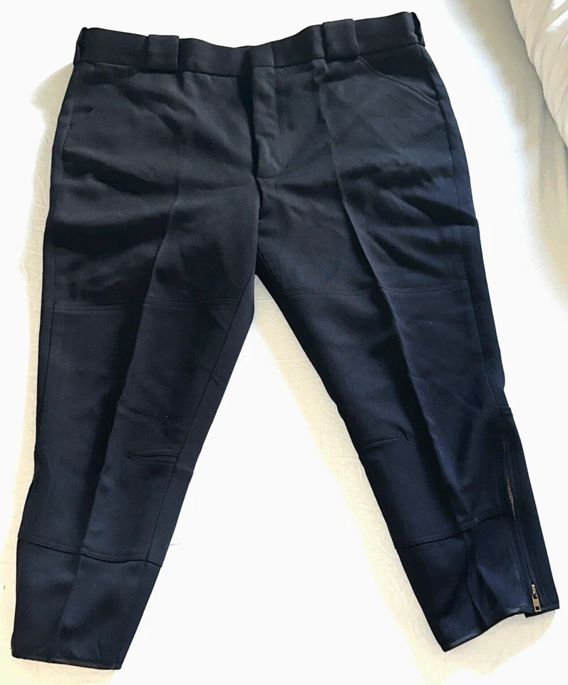 Nuevos Pantalones de Lana SFPD Motocicleta Policía Talla 46 Cortos Flying Cross Foto 1 de 4