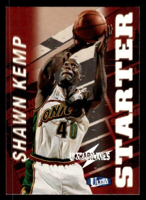 1997-98 Ultra #17 S Shawn Kemp Ultrabilities Starter - Image 1 of 2