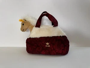 Steiff Franzi Horse Bag EAN 070488 Purse Handbag Pony Plush Stuffed Animal Toy - Picture 1 of 9