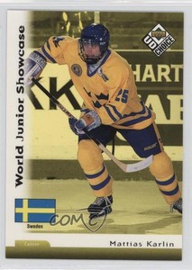 1998-99 Upper Deck UD Choice World Junior Showcase Mattias Karlin #290