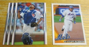 Henry Blanco Lot 4 Trading Cards MLB Baseball Chicago Cubs, New York Mets - Bild 1 von 2