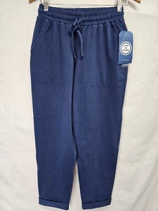 Life Is Good Pants Size XS Blue Crusher Flex P Solid Pull-On Ankle - Picture 1 of 3