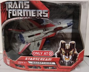 Transformers 2007 Movie Voyager Class Starscream Target Exc F-22 Raptor G1 Color
