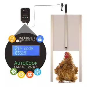 Incubator Warehouse AutoCoop™ Smart Door Kit, Fully Automatic Chicken Coop Door - Picture 1 of 13