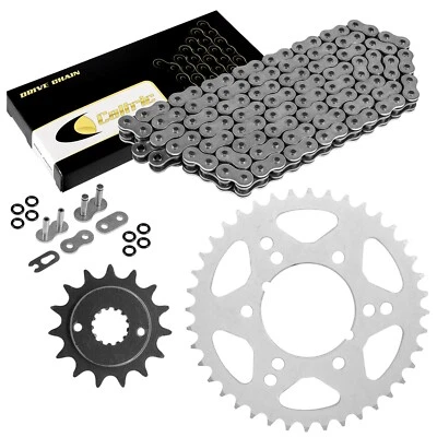 O-Ring Drive Chain & Sprockets Kit for Kawasaki ZX-6R ZX-6Rr Ninja 1998-2004 - Image 1 of 4