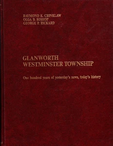GLANWORTH WESTMINSTER TOWNSHIP (ONTARIO) BY RAYMOND CRINKLAW. HARDCOVER. 1987 - Imagen 1 de 1