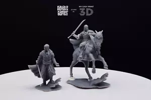 Lord of Bloody High Elves Davale Games 3D Printed With High Quality Resin - Picture 1 of 9