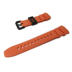 Genuine Casio Watch Strap Orange and Black 10526077 for MCW-100H-4AV - Picture 1 of 2