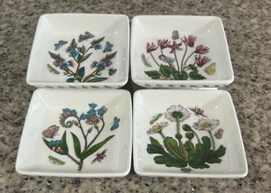Portmeirion~Botanic Garden~3" Square~Mini Dipper Dishes~Four - Picture 1 of 4