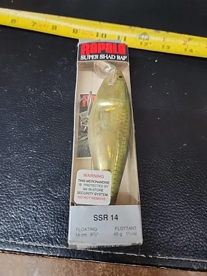 Rapala Super Shad Rap SSR-14 Gold Shiner  - Image 1 of 4