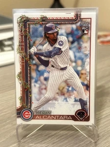 2025 Topps Holiday Rookie - Kevin Alcantara - RC - Foto 1 di 1