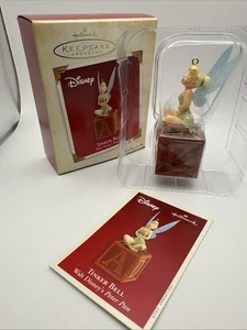 Hallmark Keepsake Ornamento Disney Tinker Bell Walt Disney's Peter Pan 2005 - Foto 1 di 2