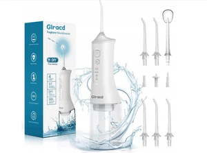 Glracd Irrigatore Dentale Senza Fili IPX7 6 Attacchi 300 ml - Foto 1 di 1